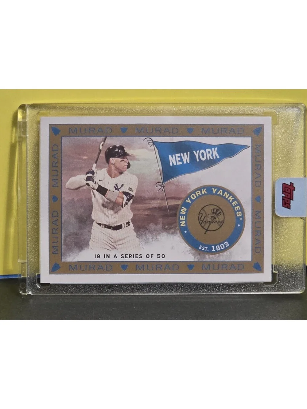 2021 Topps Allen & Ginter's Aaron Judge Murad Reimagined Sealed/Encased
